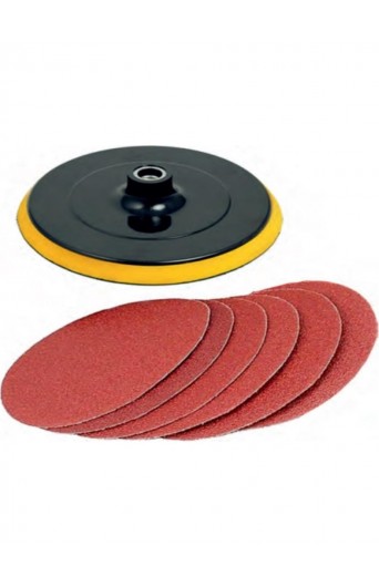 CIRTLI DİSK ZIMPARA / 6 YEDEKLİ