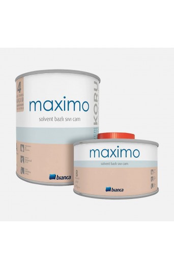 Maximo Solvent Bazlı Sıvı Cam (Parlak - İpek Mat)