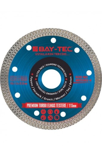 PREMİUM TURBO ELMAS TESTERE / İNCE