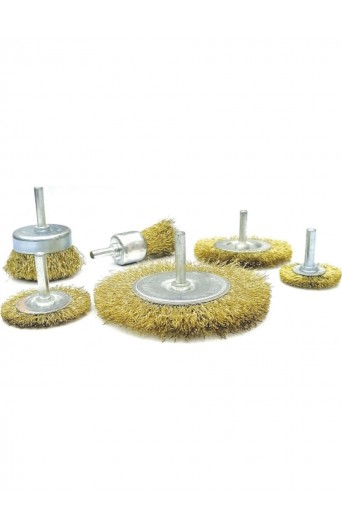 TEL FIRÇA SETİ / SAÇAKLI 6PCS