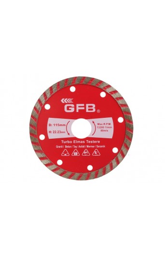 Turbo Elmas Mermer - Granit Kesici