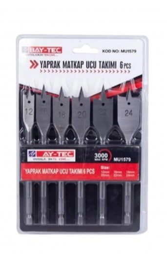 YAPRAK MATKAP UCU TAKIMI / 6PCS