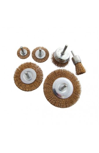 Pimli Tel Fırça Seti - 6 Parçalı